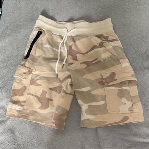 ASRV Desert Camo Cargo Sweatshorts